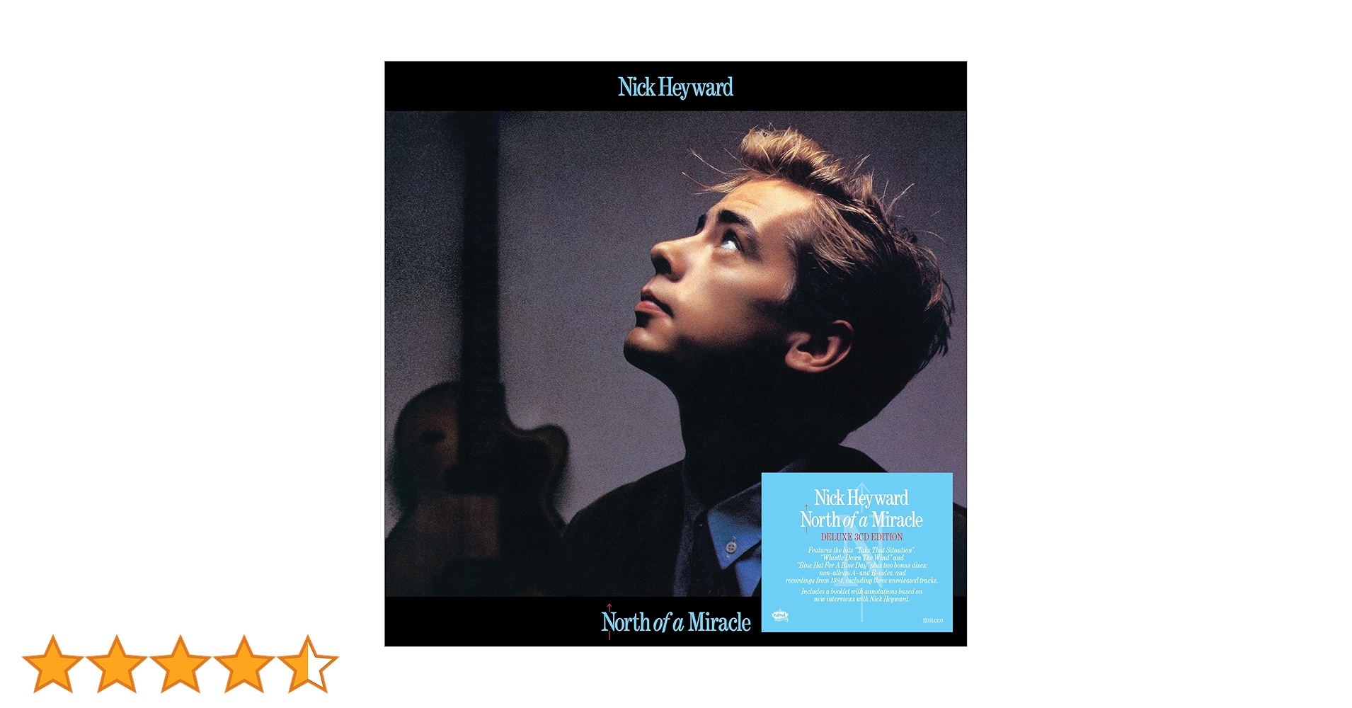 Nick Heyward: North Of A Miracle 3CD: Amazon.co.uk: CDs & Vinyl